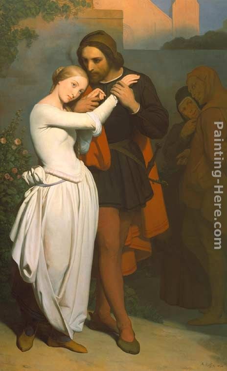 Ary Scheffer Faust and Marguerite in the Garden